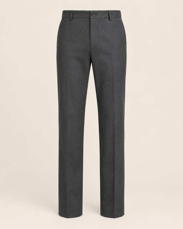 Charcoal Grey Trousers in Charcoal Grey