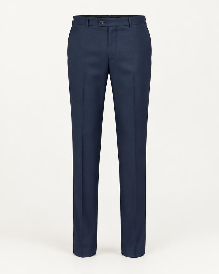 Navy Blue Formal Trousers in Navy Blue